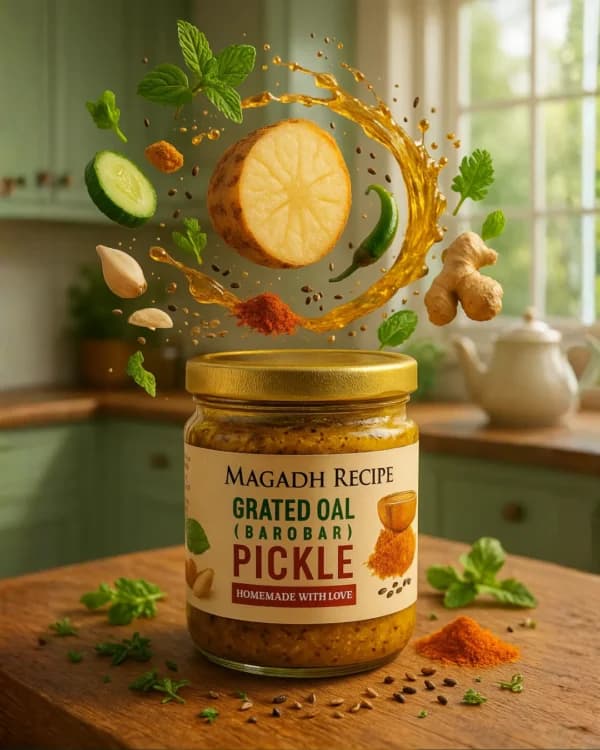 Grated Oal Ginger Pickle