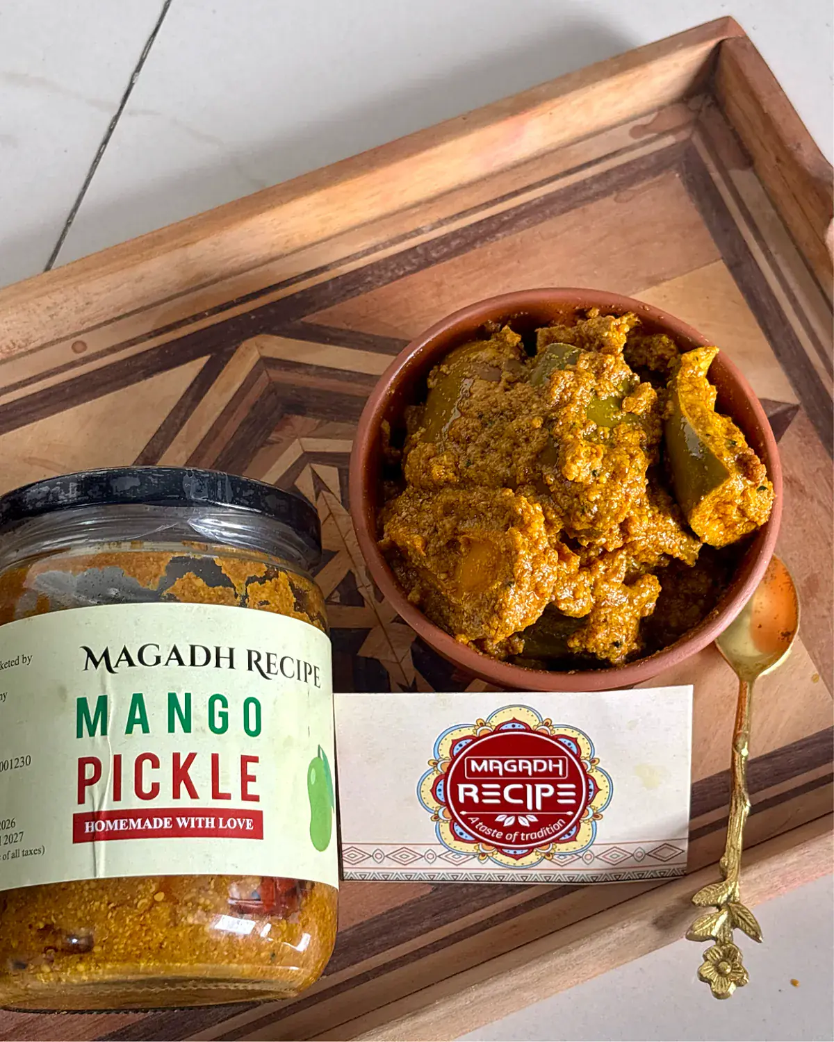 Bihari mango achar — handcrafted pickles from Magadh Recipe