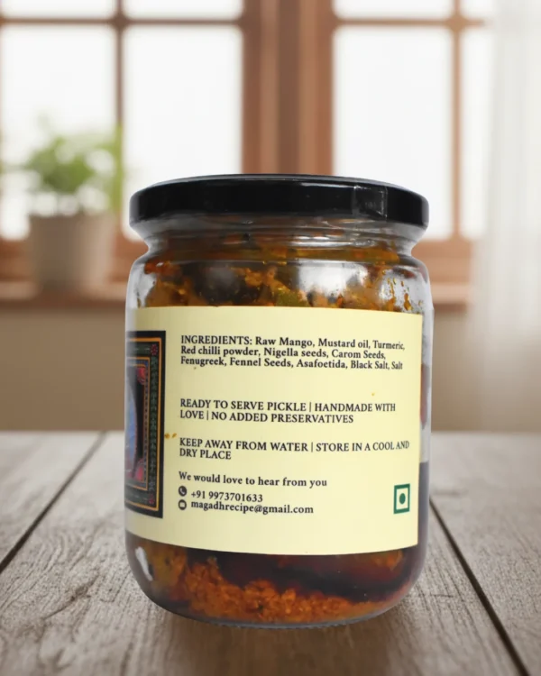 mango pickle 400gback