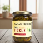 green chilli cuccha pickle
