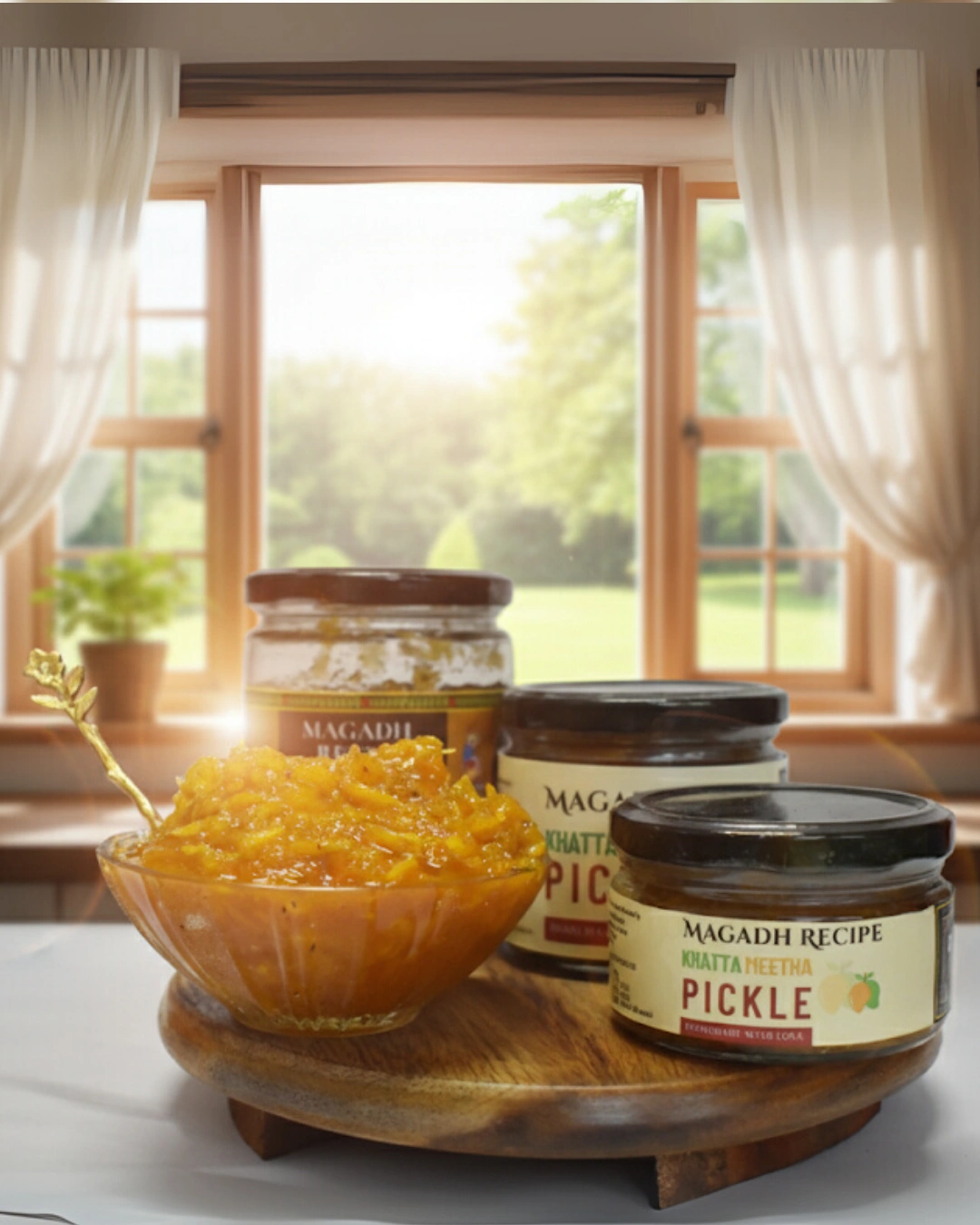 khatta meetha mango pickle all size