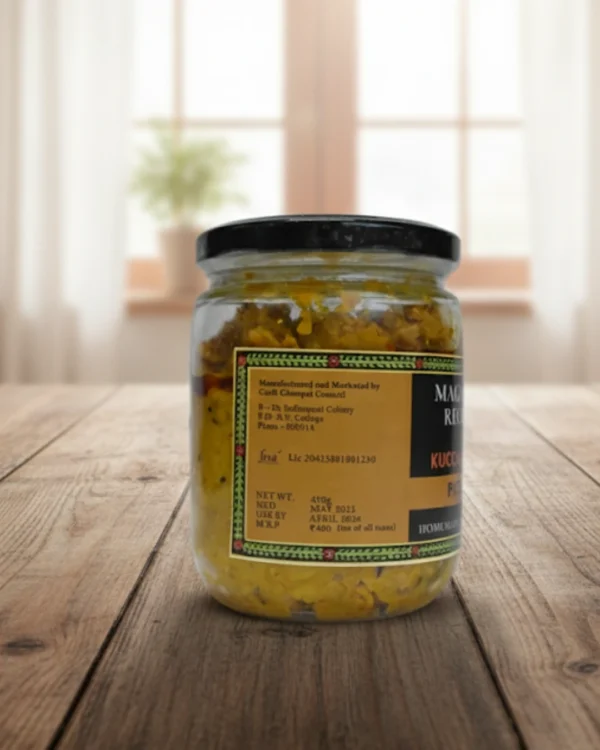 kuccha aam pickle 400g black back
