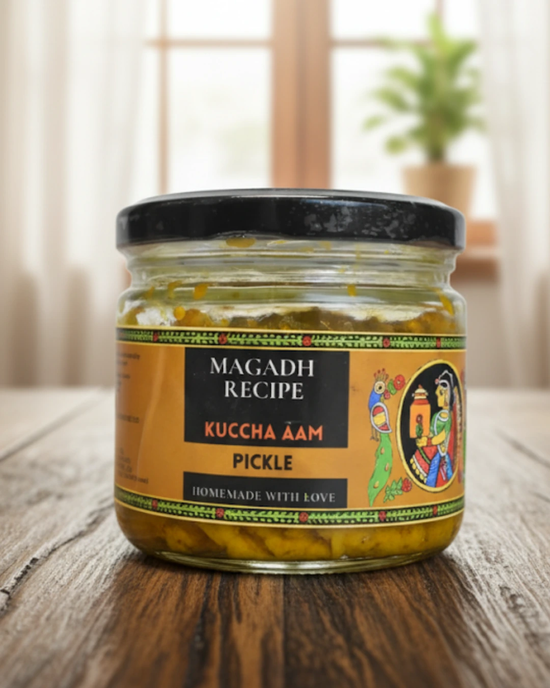 kuccha aam pickle black 200g