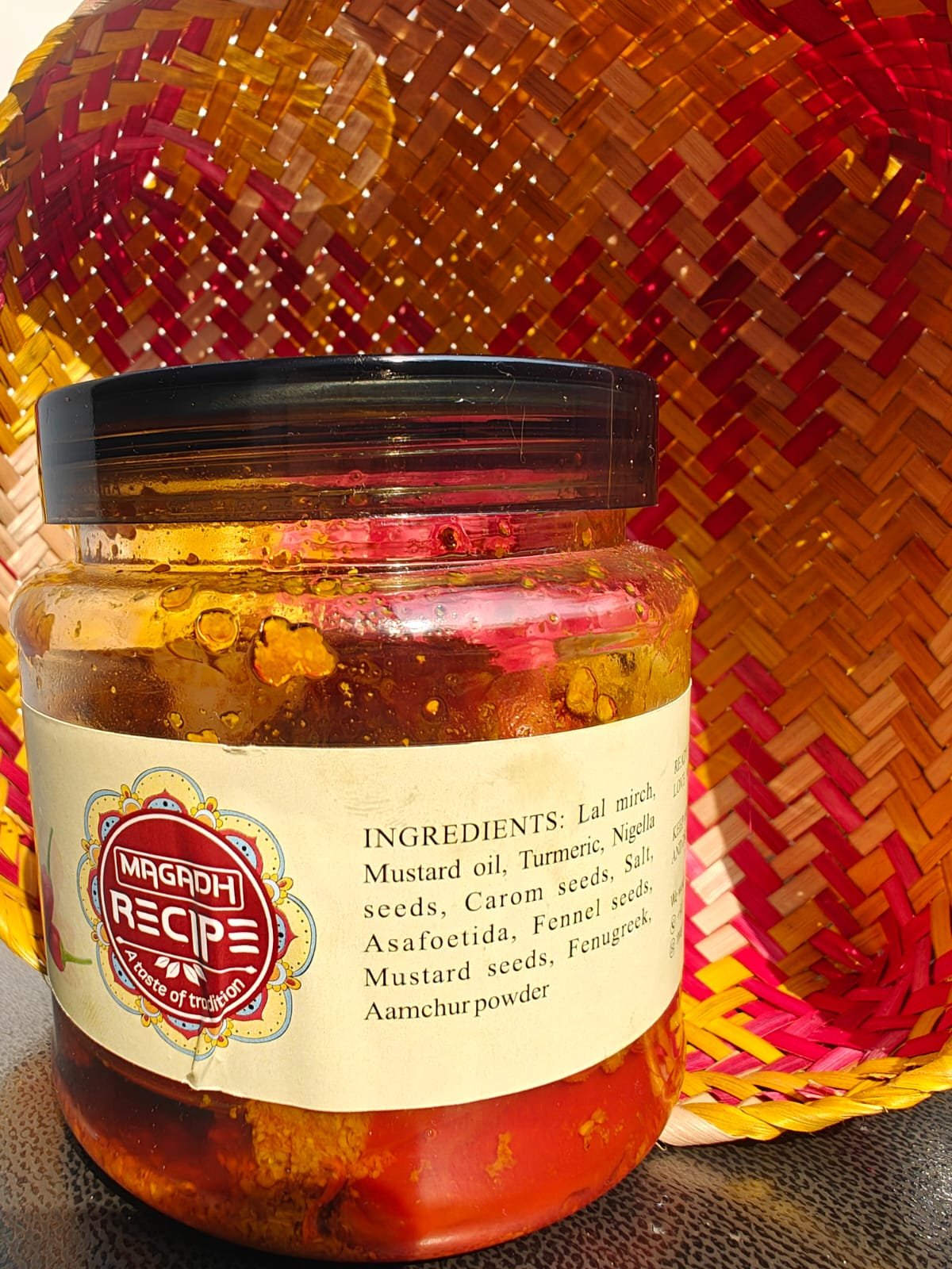 Lal Mirch Bharua Achar