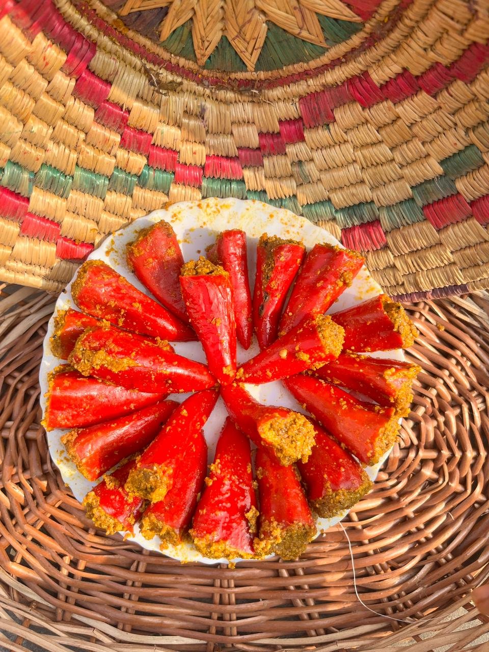 Stuffed Red Chilli Pickle